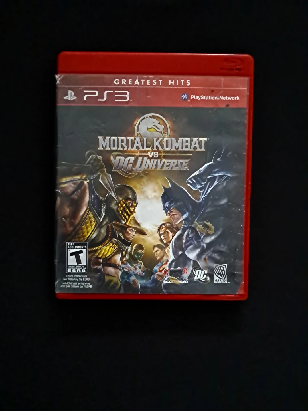 Mortal Kombat vs DC Universe Greatest Hits PS3