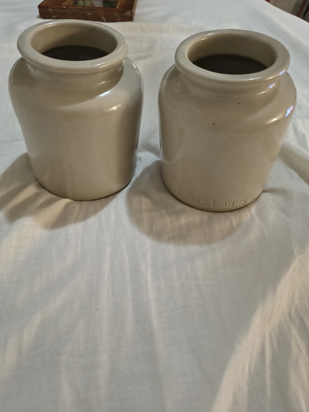 A.B. Lagny Small Ceramic Pots (Set of 2) - photo 4