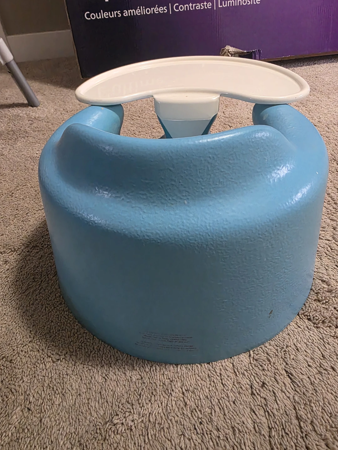 Bumbo Baby Seat with Tray - Blue - photo 4