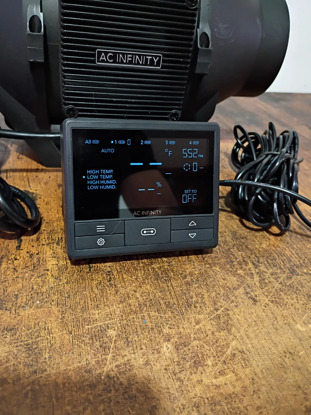 Acinfinity Bluetooth Controller 69 Pro & Cloudline A4 inline Fan - photo 2