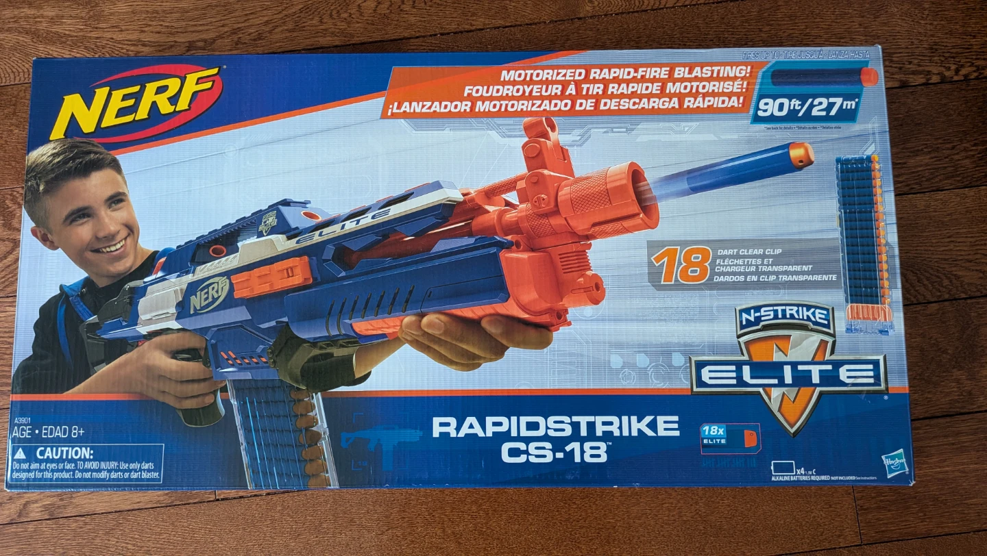 New Nerf N-Strike Elite Rapidstrike CS-18