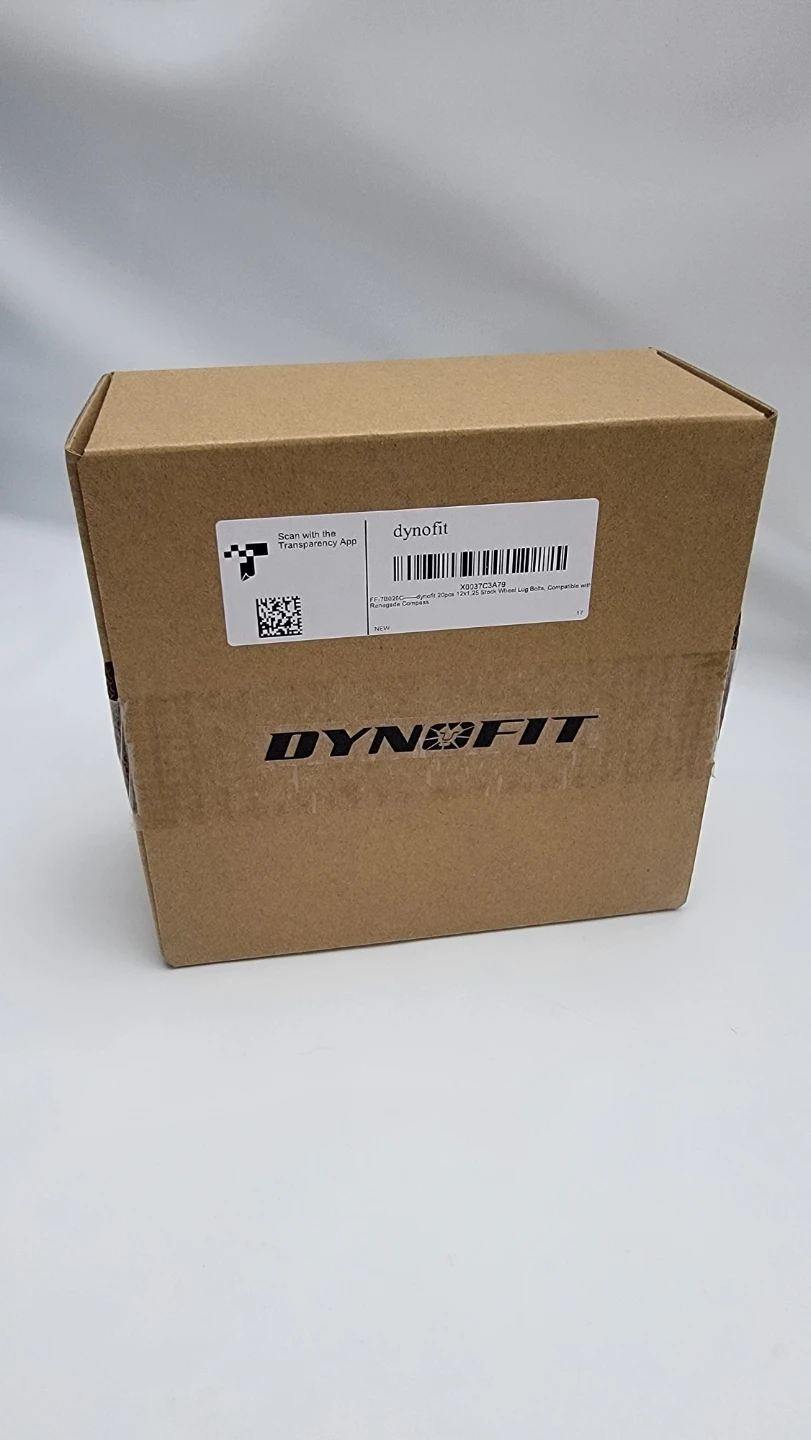 Dynofit 12x1.25 Lug Bolts 20pc Chrome 19mm Hex 28mm Shank Jeep - photo 2