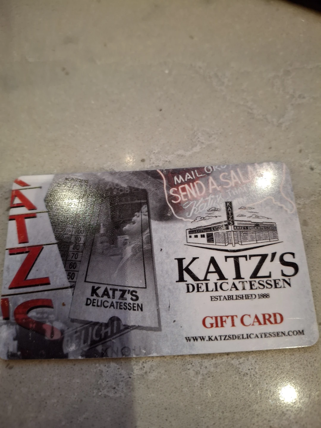 Katz's Delicatessen Gift Card