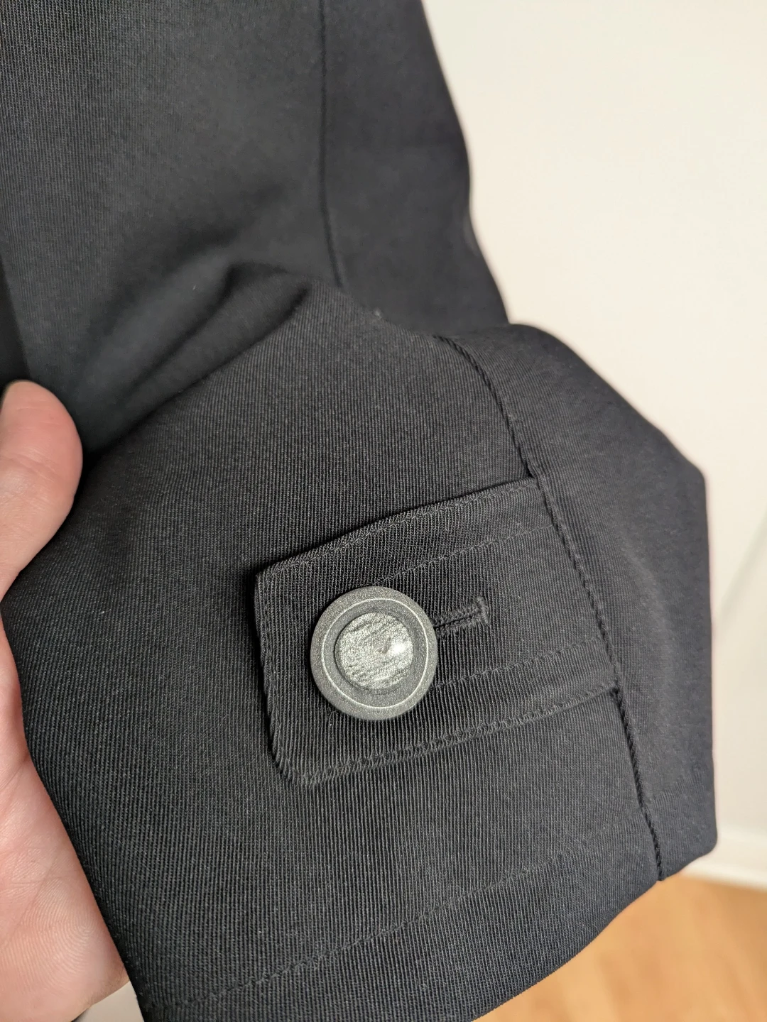 London Fog Black Trench Coat - Size 16 REG - photo 4