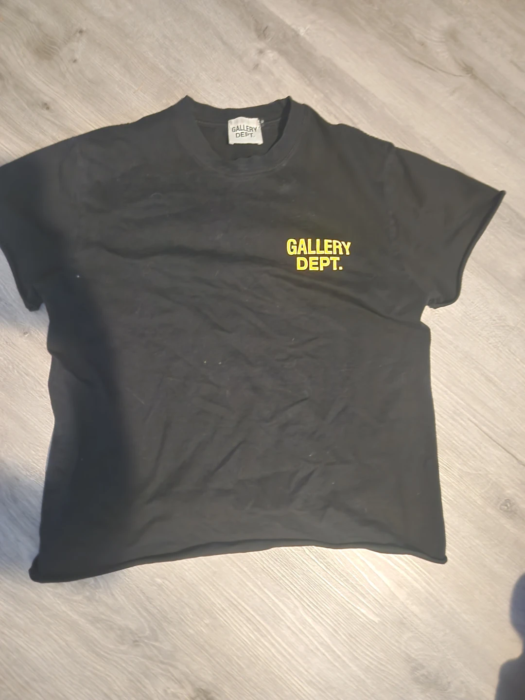 Gallery Dept. Black Cotton T-Shirt - photo 2