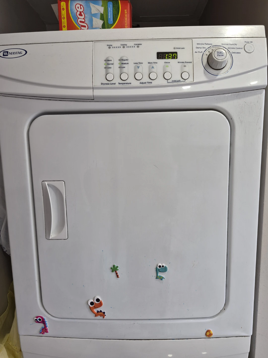 Maytag stacked front load Washer and Electric Dryer Set - photo 2