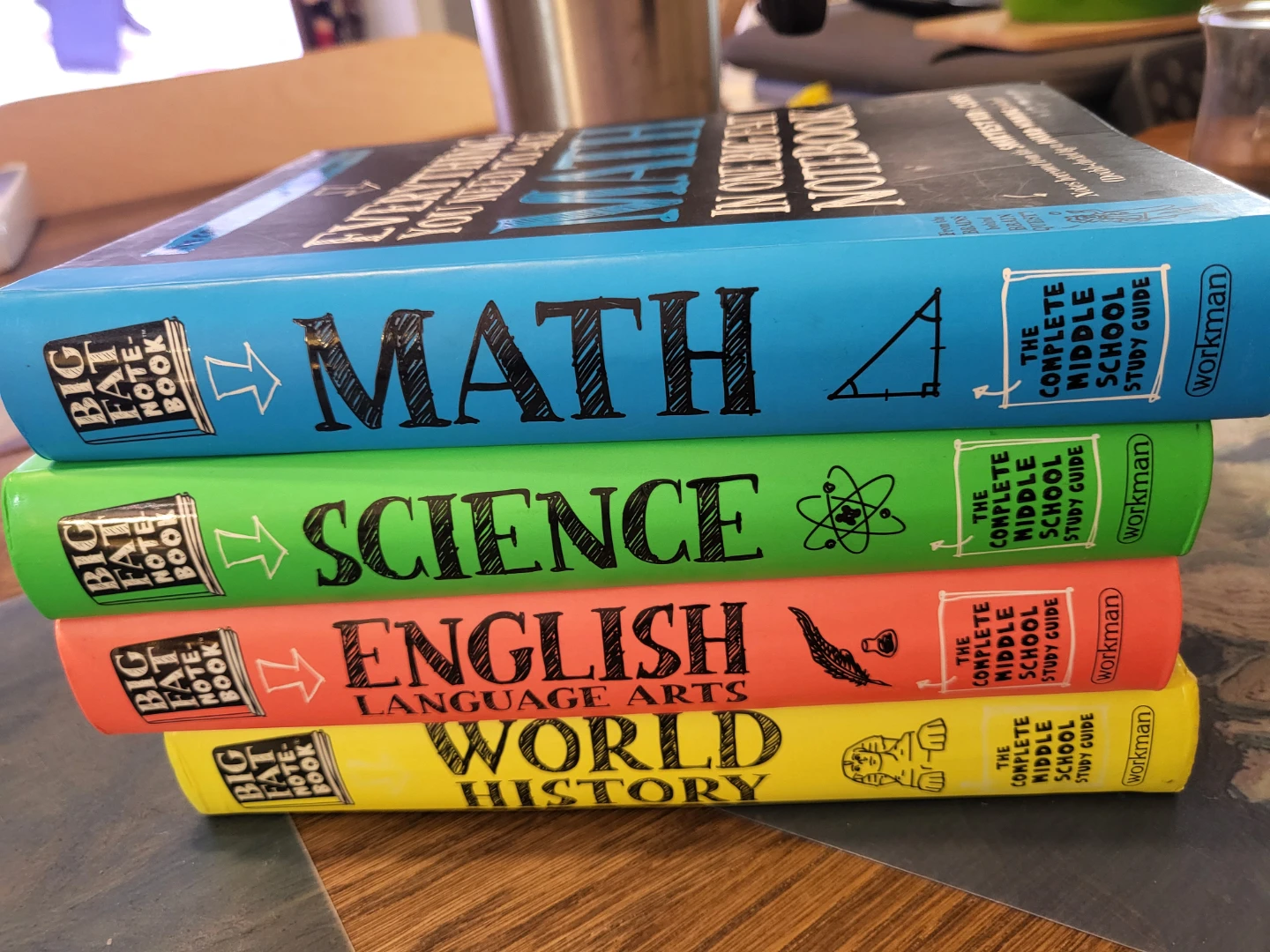 Big Fat Notebooks - Math, Science, English, World History