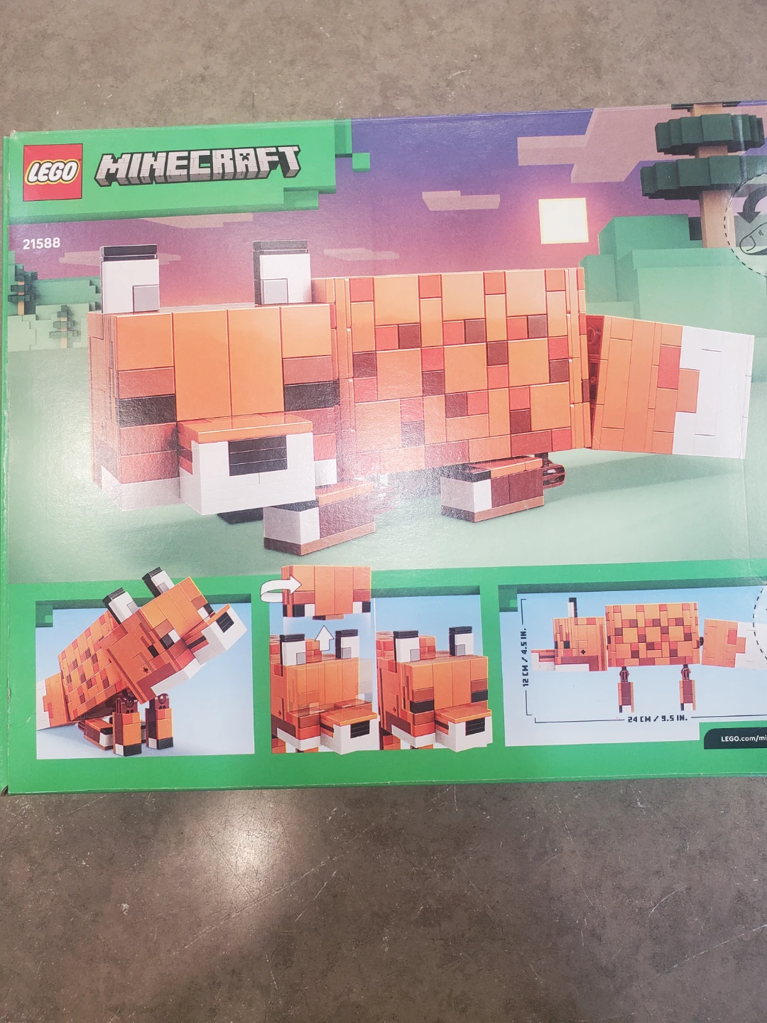 LEGO Minecraft The Fox Building Set 21588 - photo 2