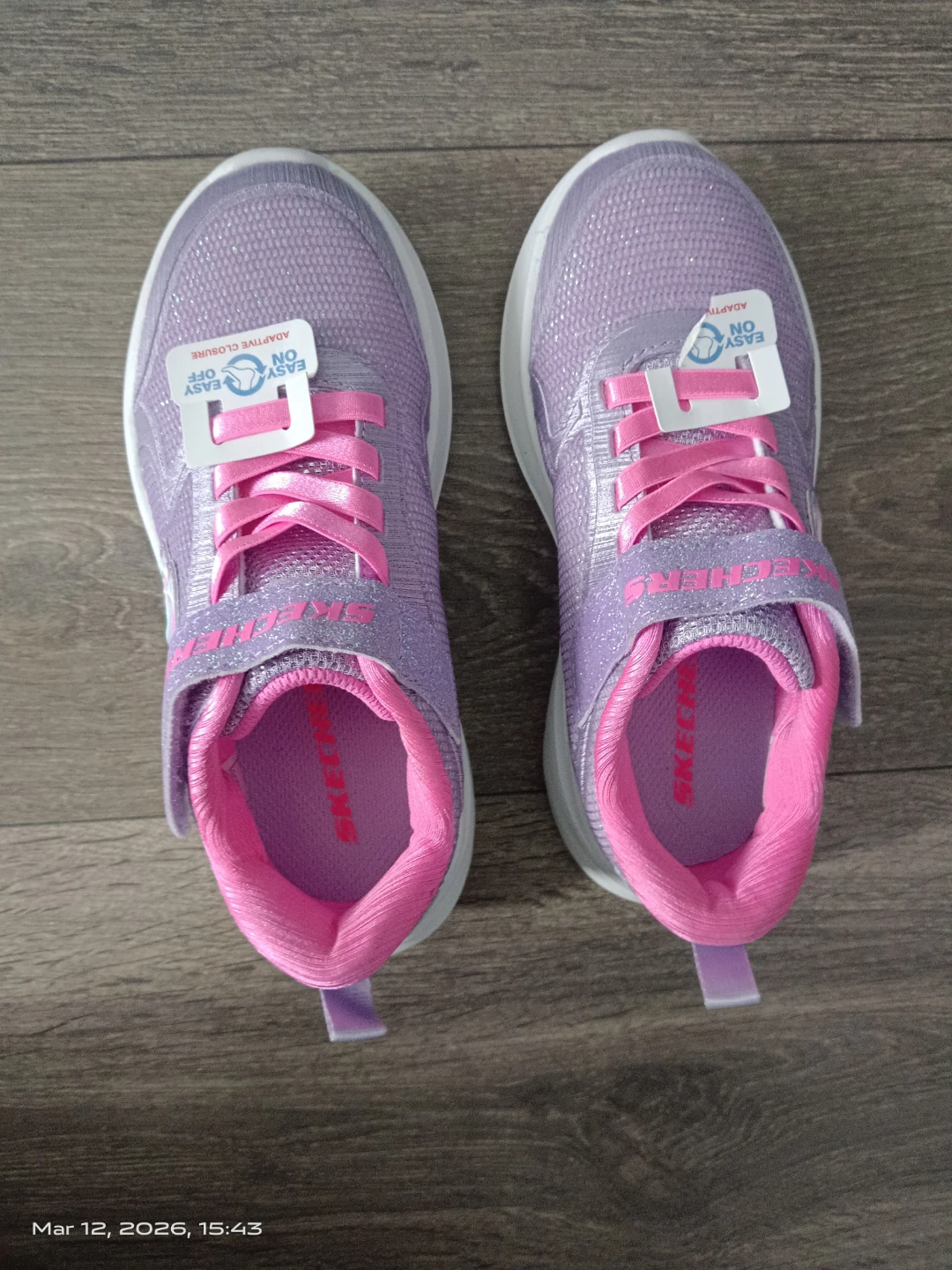 Skechers Lilac Glitter Shoes - Size 12 (US Kids) - photo 3