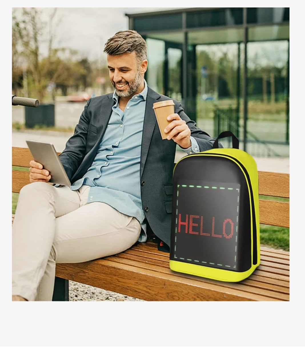 LED Display Backpack - photo 4