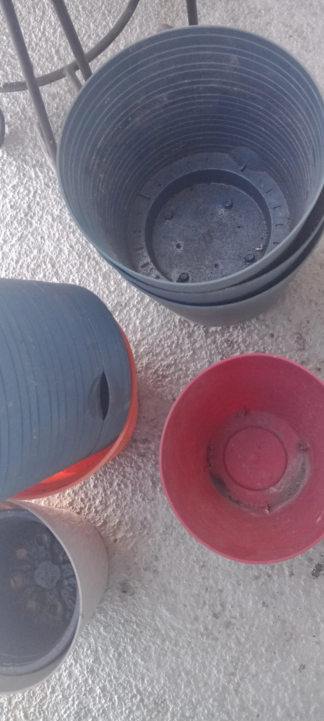 Assorted Plastic Plant Pots - photo 3