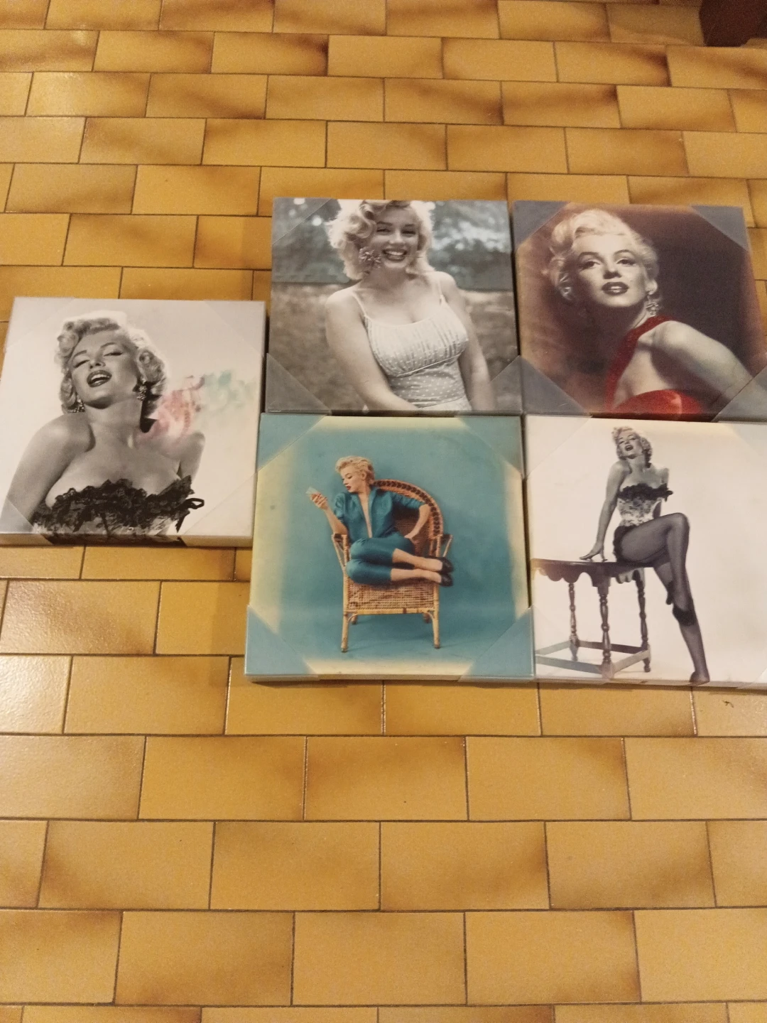 Marilyn Monroe Canvas Wall Art Set - photo 2
