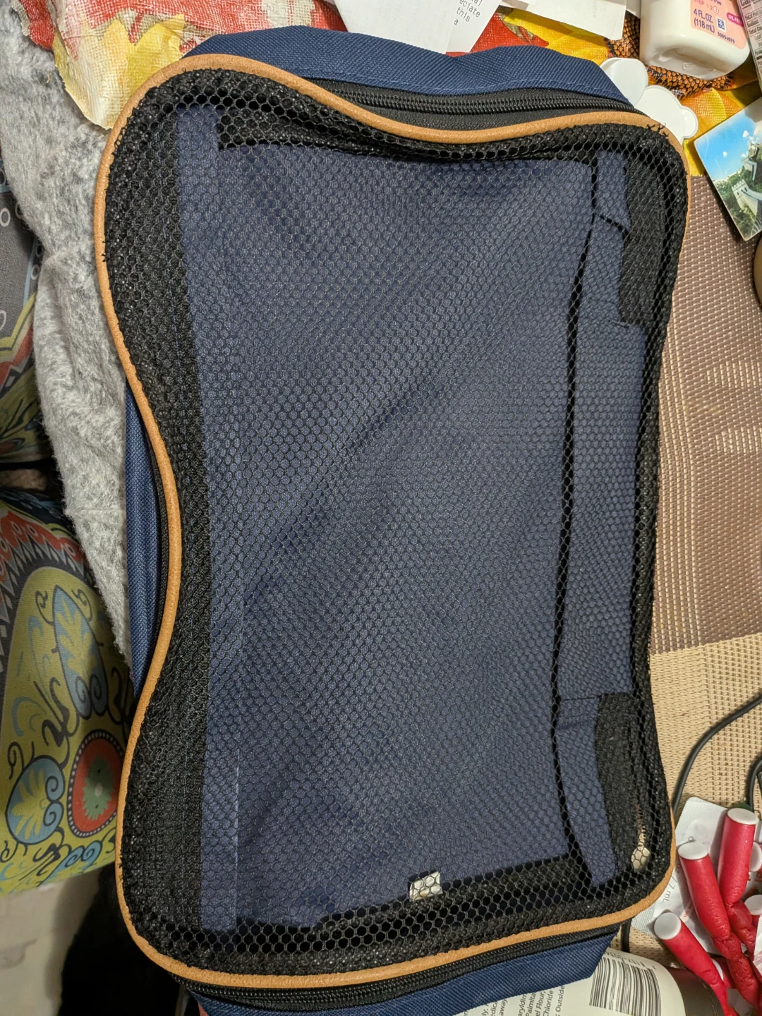 National Parks Conservation Association Blue Toiletry Bag