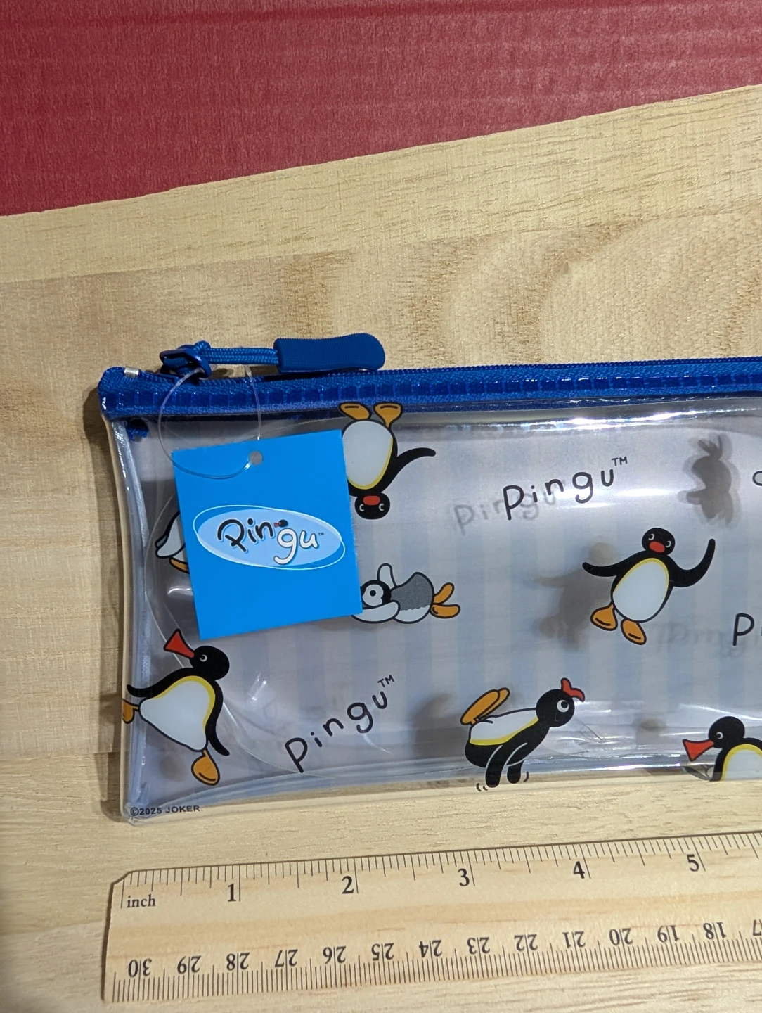 Nwt new Pingu Pencil Case makeup bag new with tag