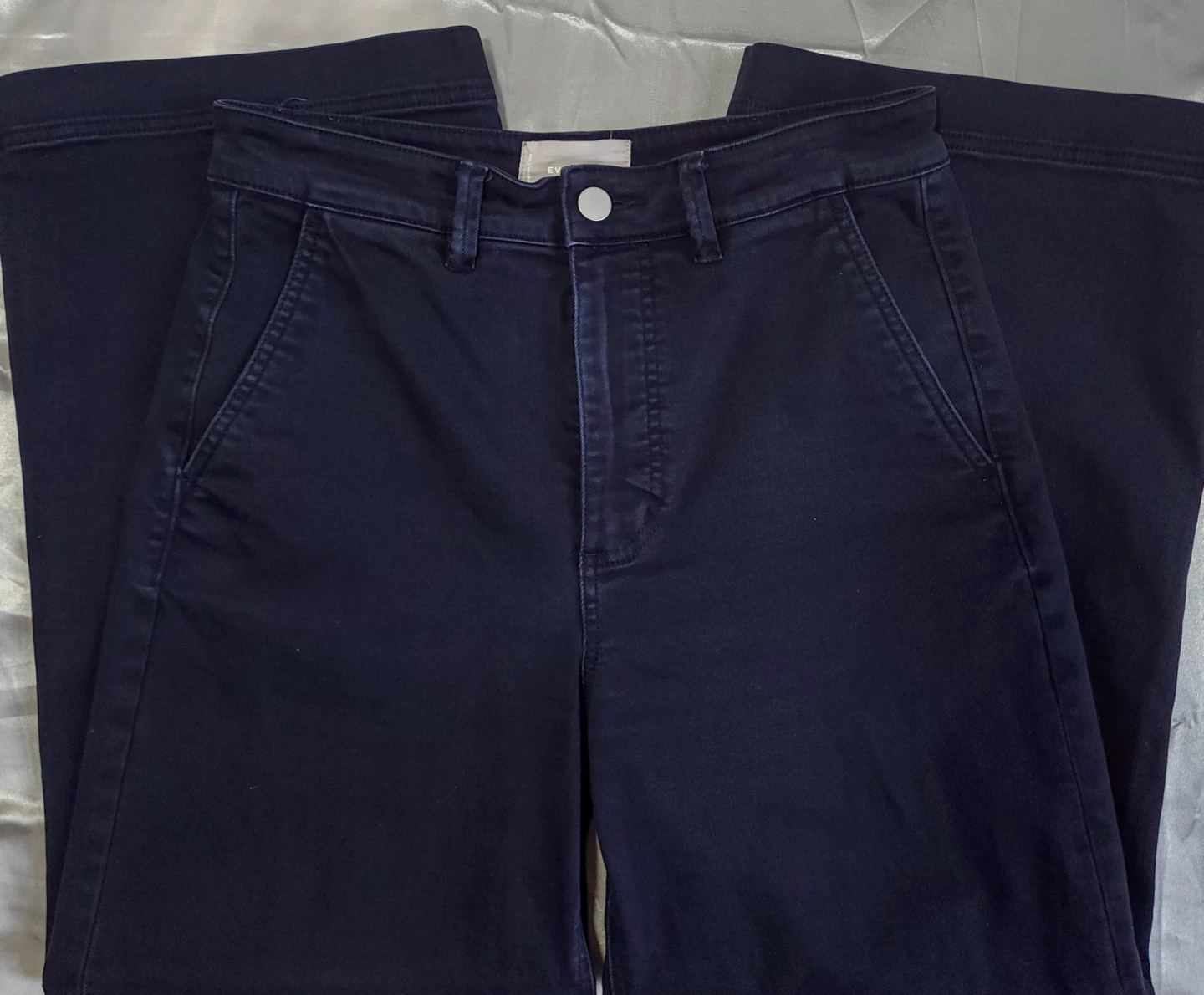 NEW Everlane Wide-Leg Cropped High Waisted Pants - photo 2