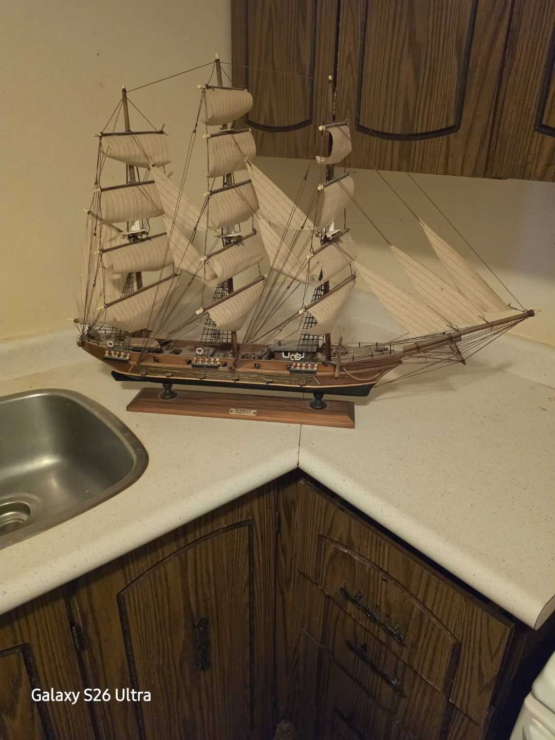 Model Ship Fragata Siglo XVIII - photo 2