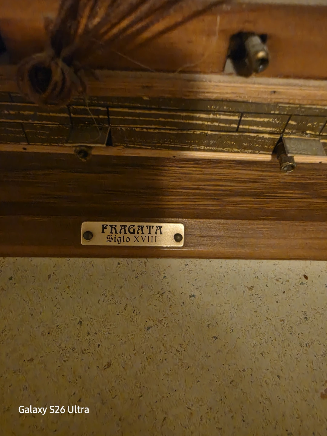 Model Ship Fragata Siglo XVIII - photo 3