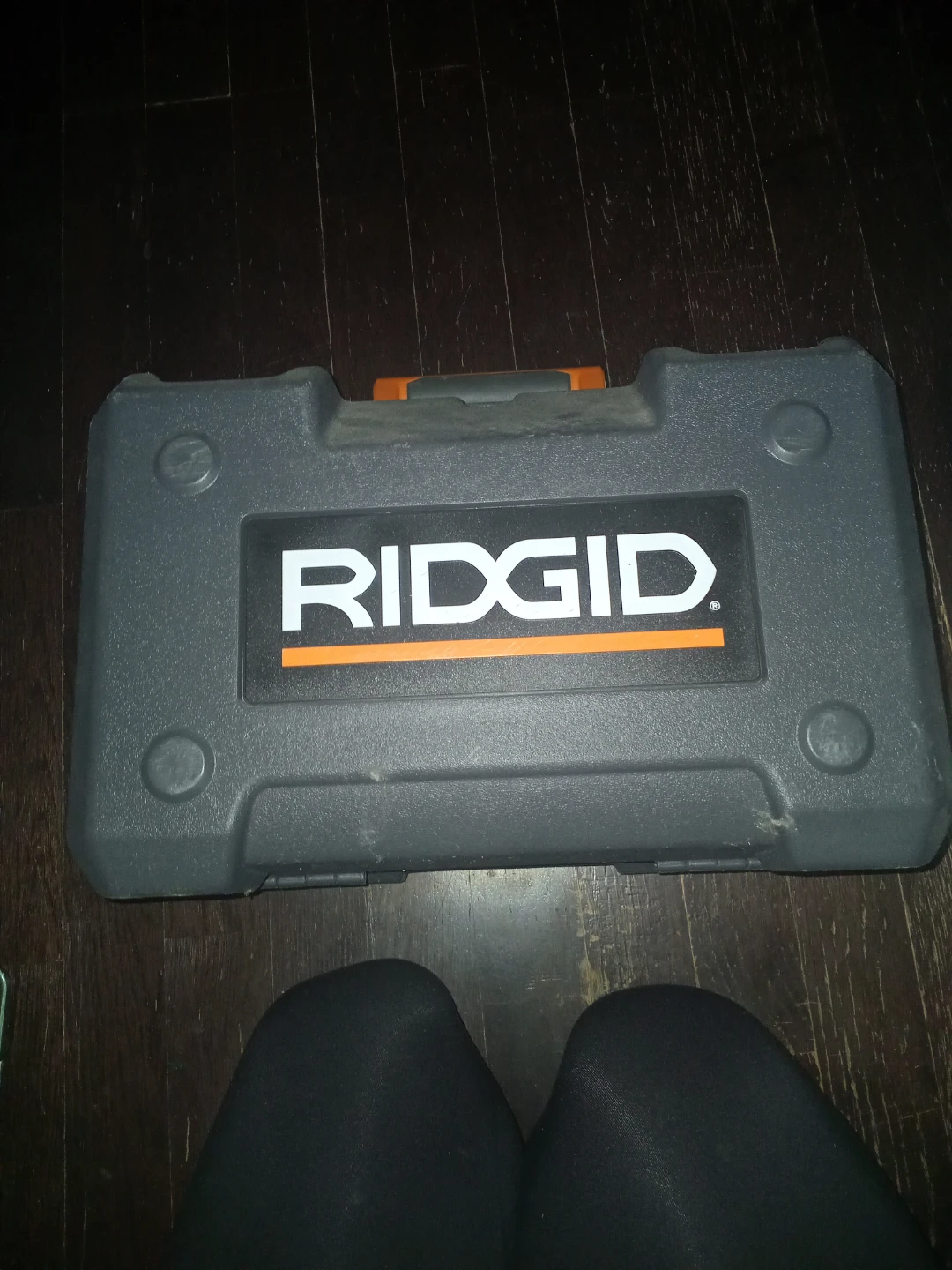 RIDGID Orbital Sander with Case