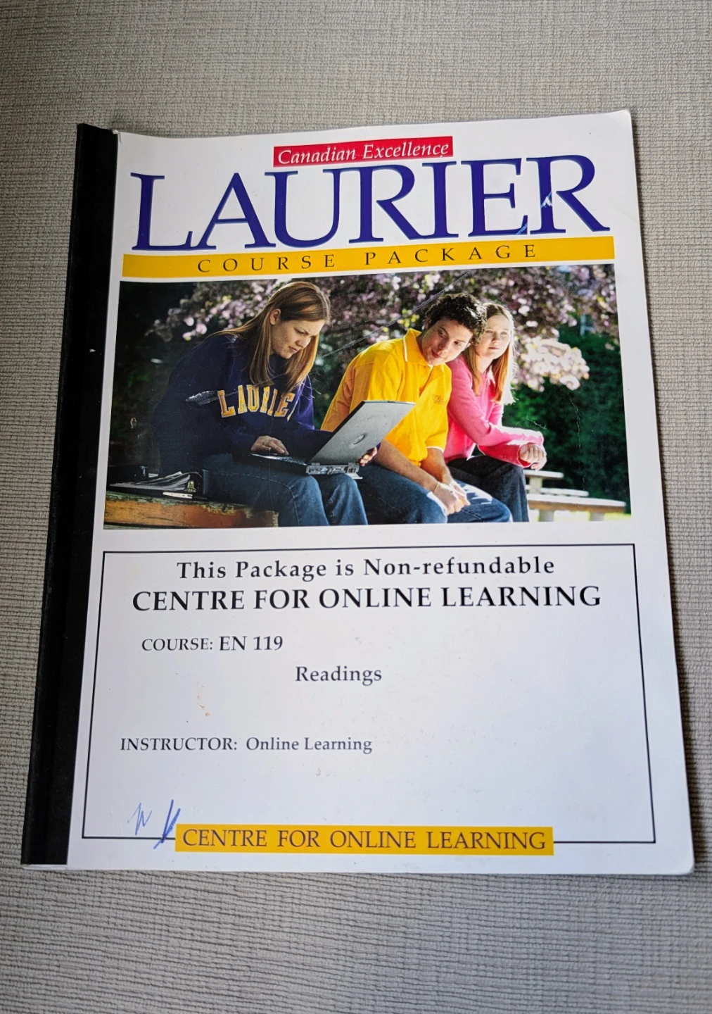 Laurier Course Package EN 119 Readings