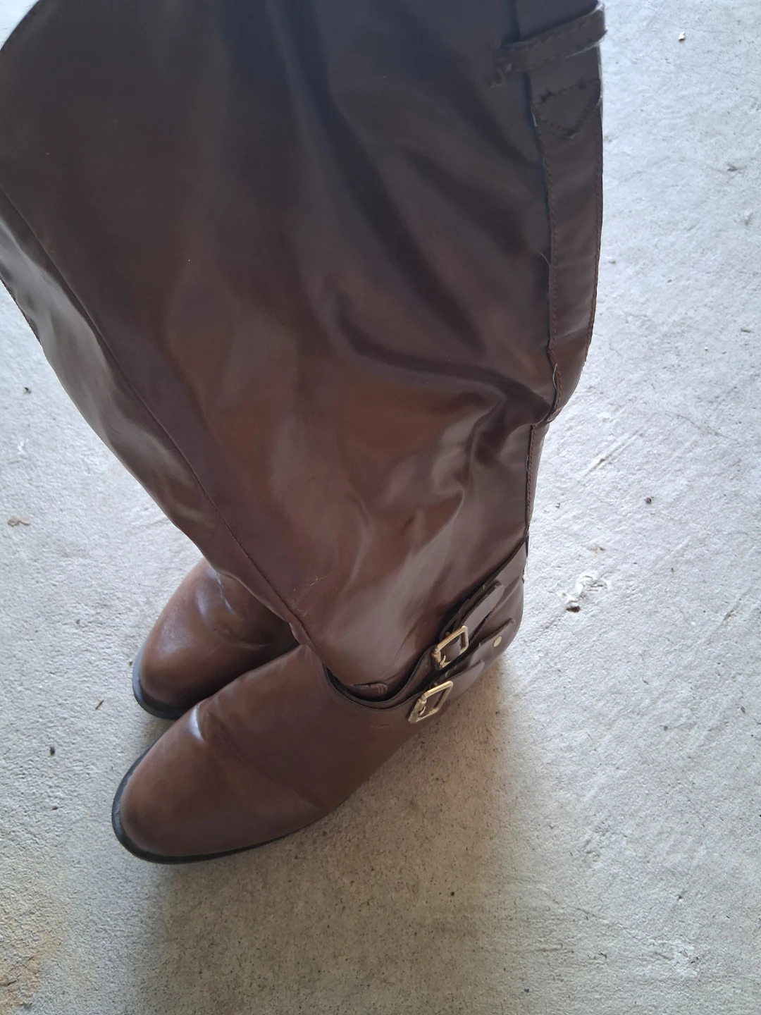 Brown Knee-High Boots - photo 3