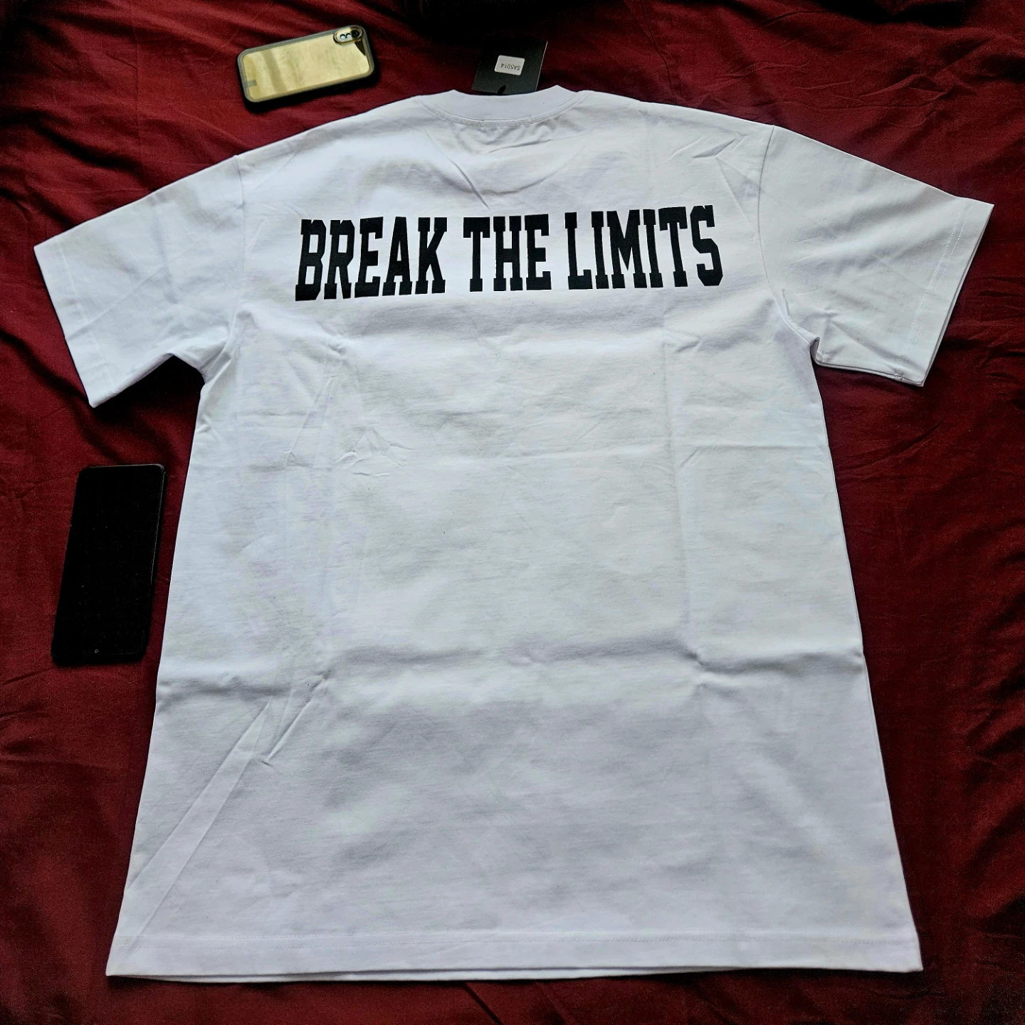 T-shirt blanc coton lourd - photo 2
