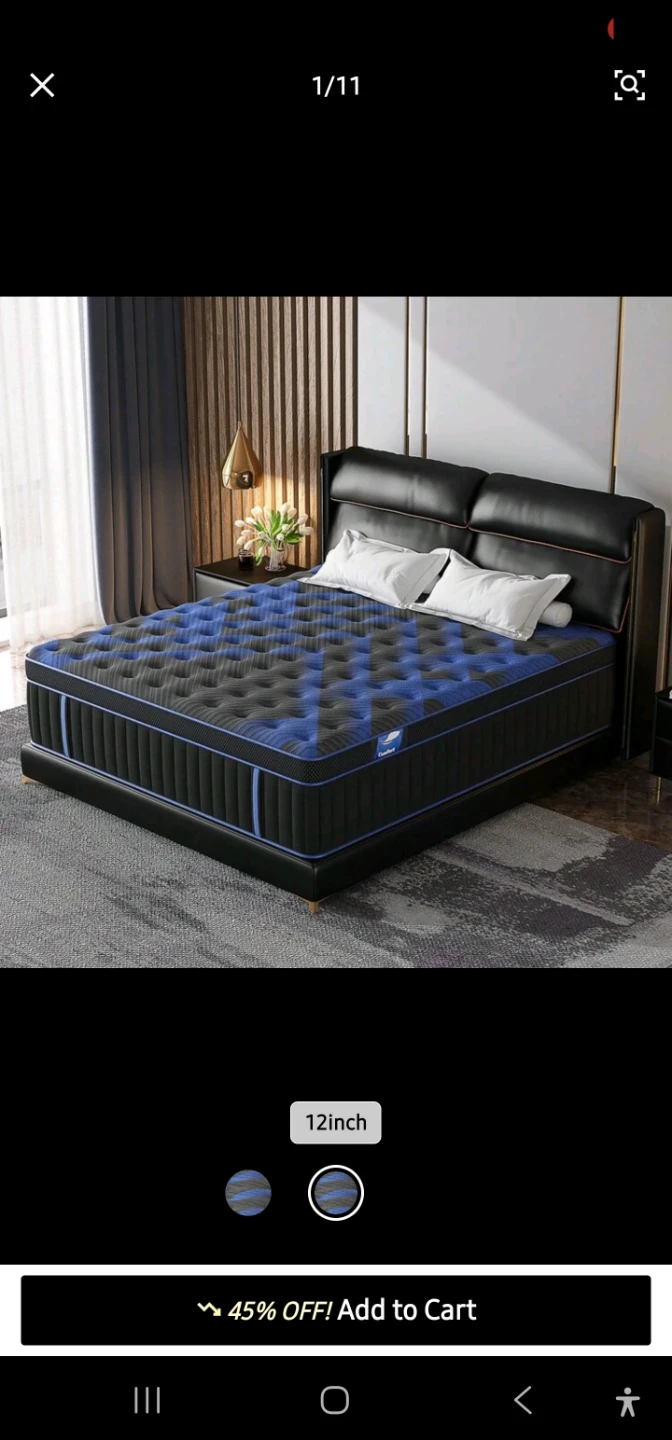 BRAND NEW Comfort 12 Inch Mattress