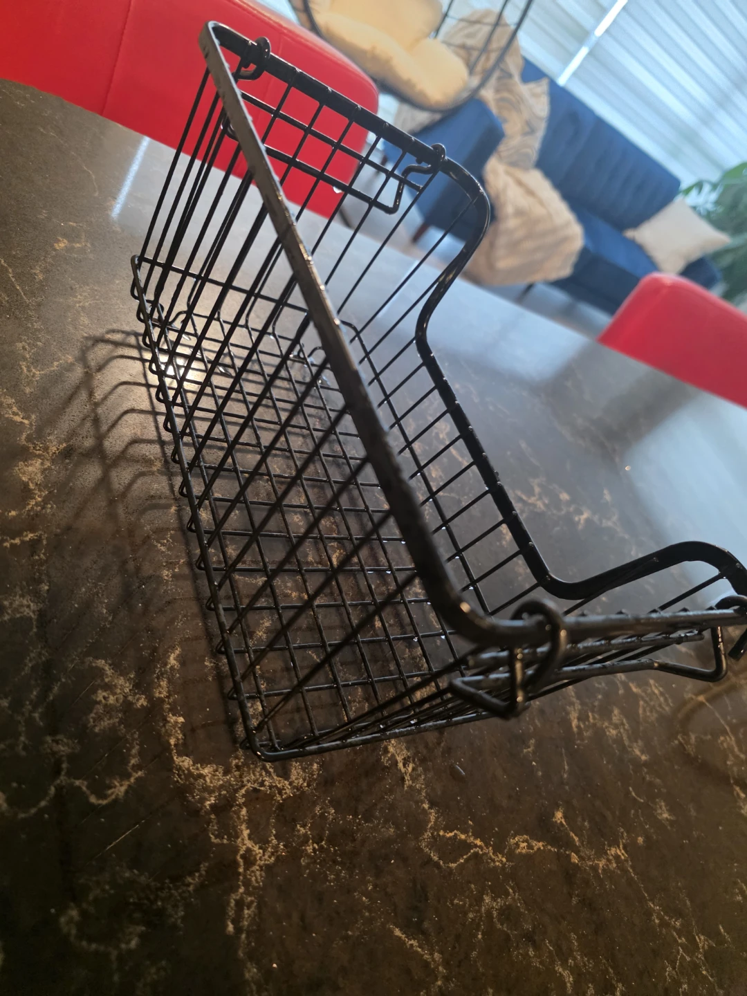 Black Wire Storage Basket