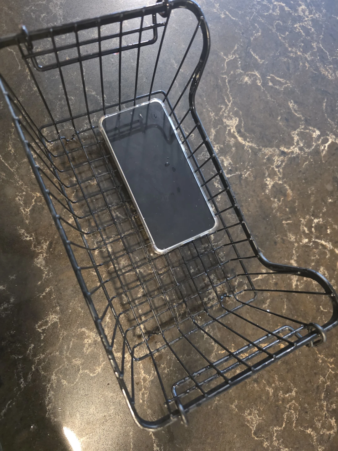 Black Wire Storage Basket - photo 3