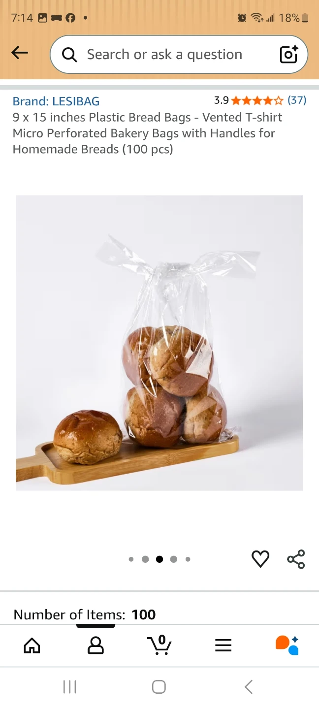Micro perforated bread bags - photo 3