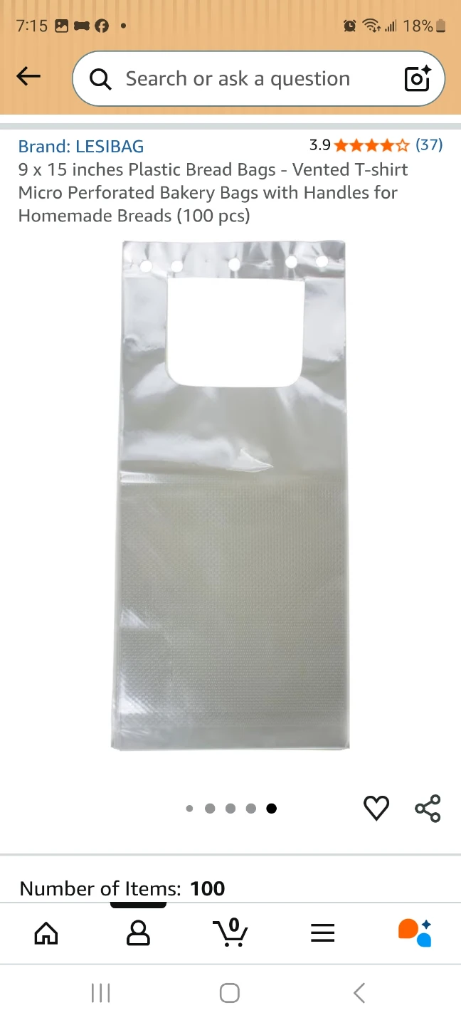 Micro perforated bread bags - photo 5