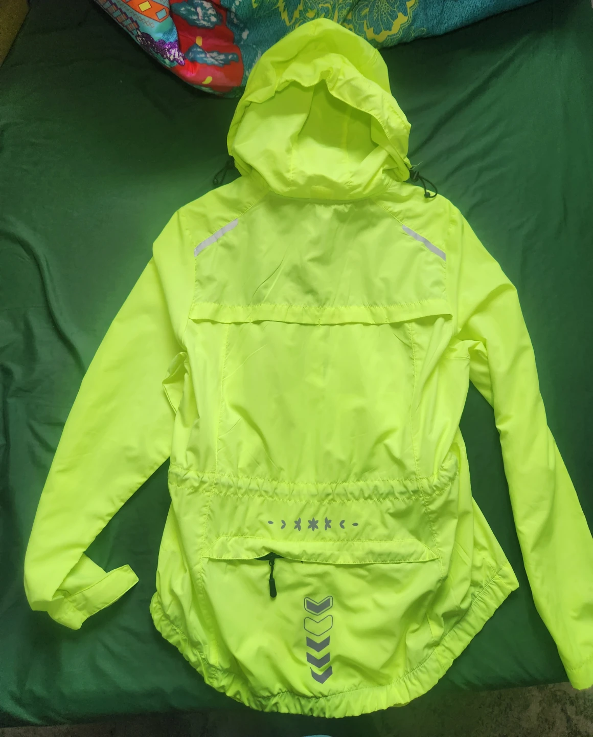 Reflective Cycling Rain Jacket - photo 2