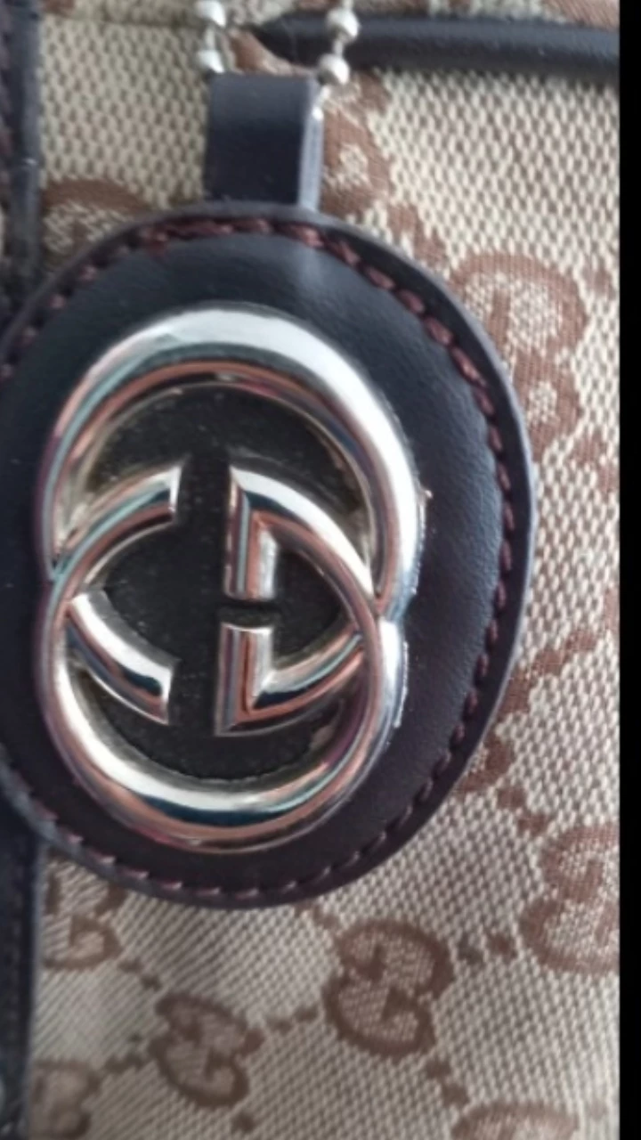 Gucci GG Monogram Canvas Shoulder Bag