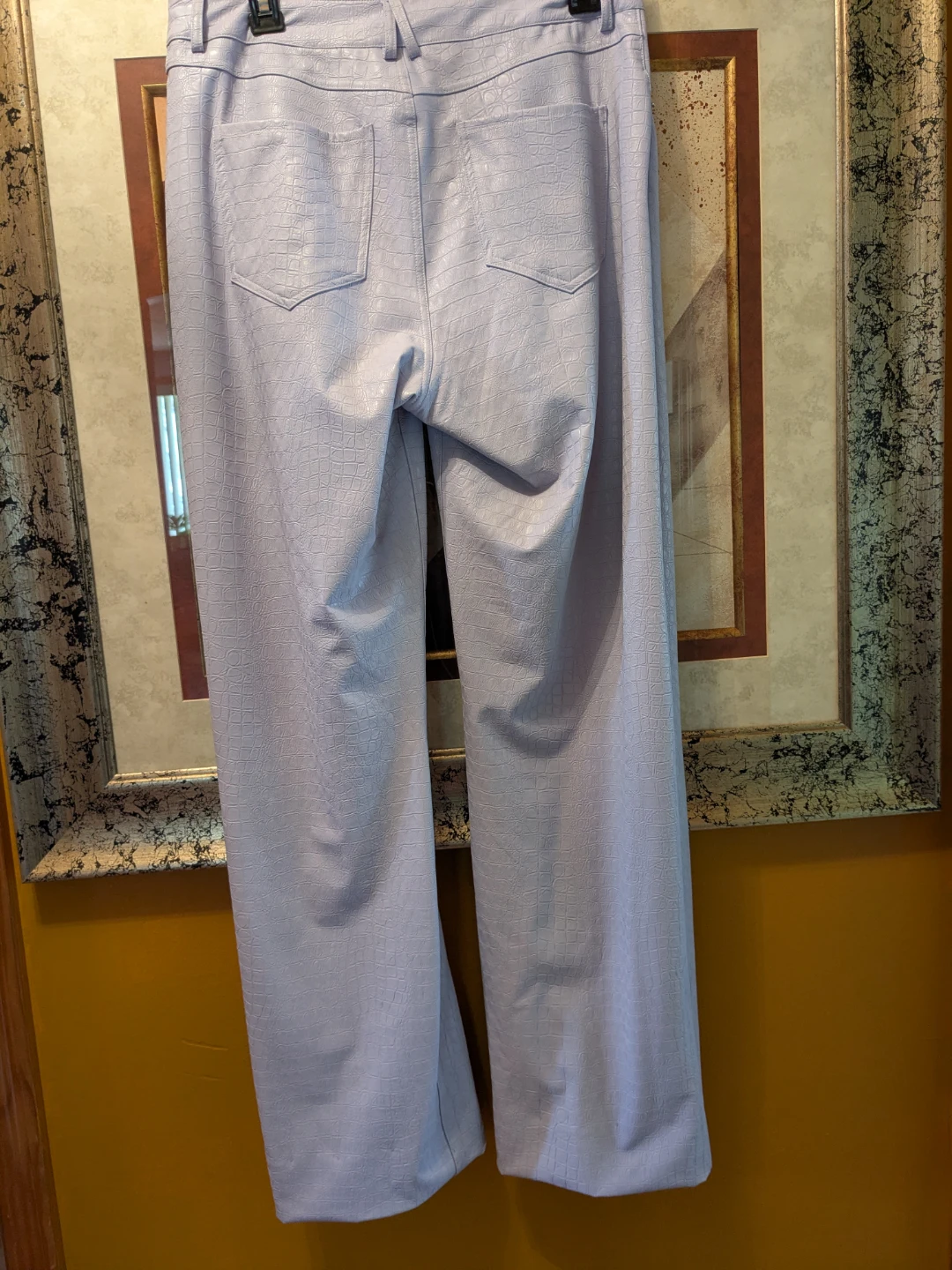 Lavender Textured Co-ord Set: Elodie Top  & Naked Wardrobe Pants - photo 5