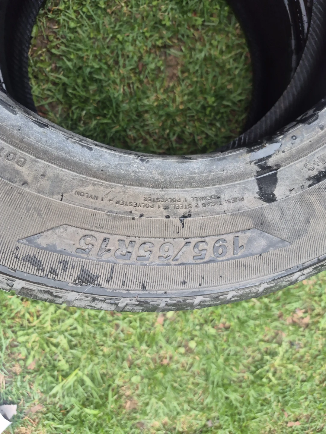 Michelin "Discotek" Tires 195/65R15 - photo 3