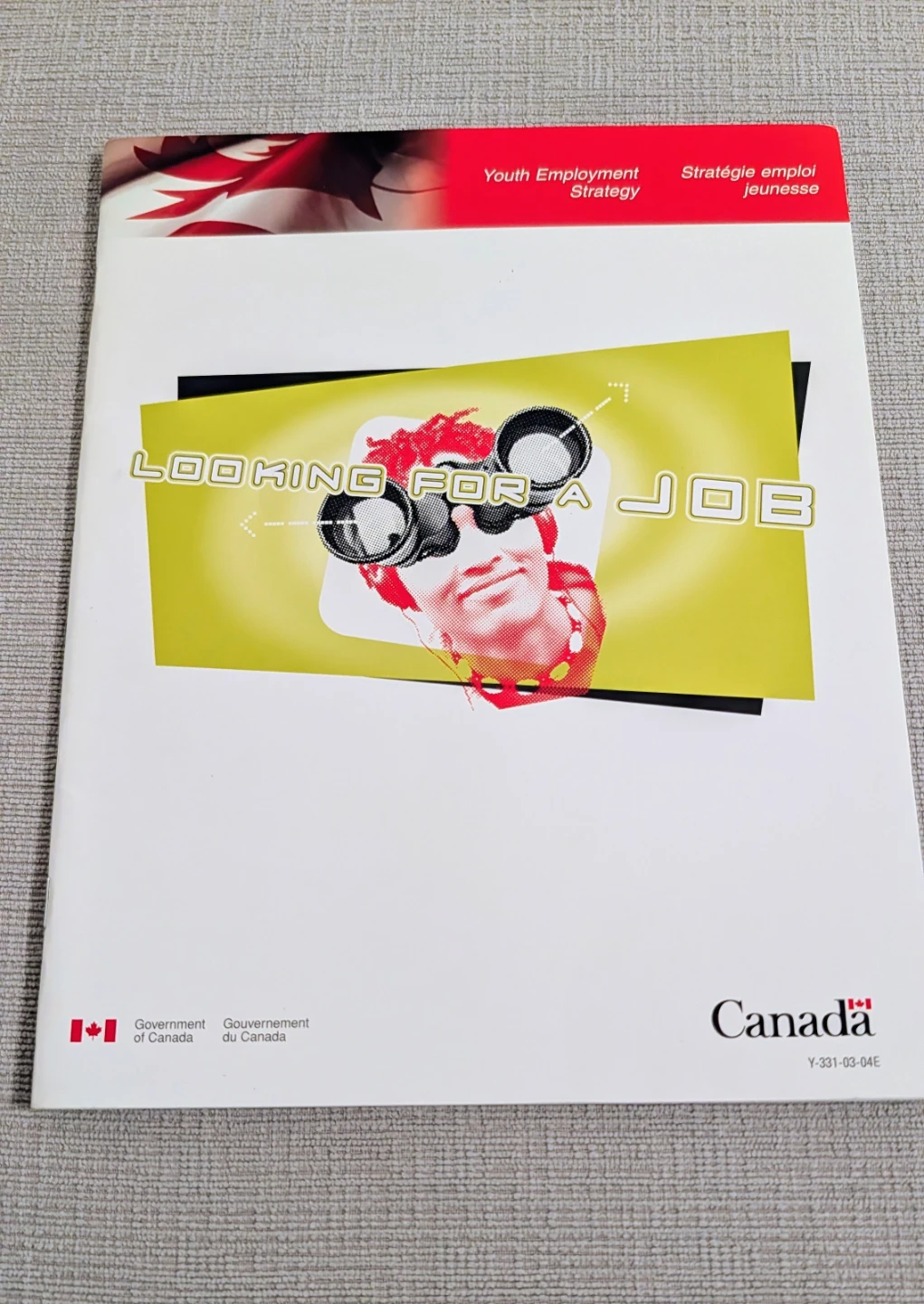 Looking For a Job Booklet - Youth Employment Strategy