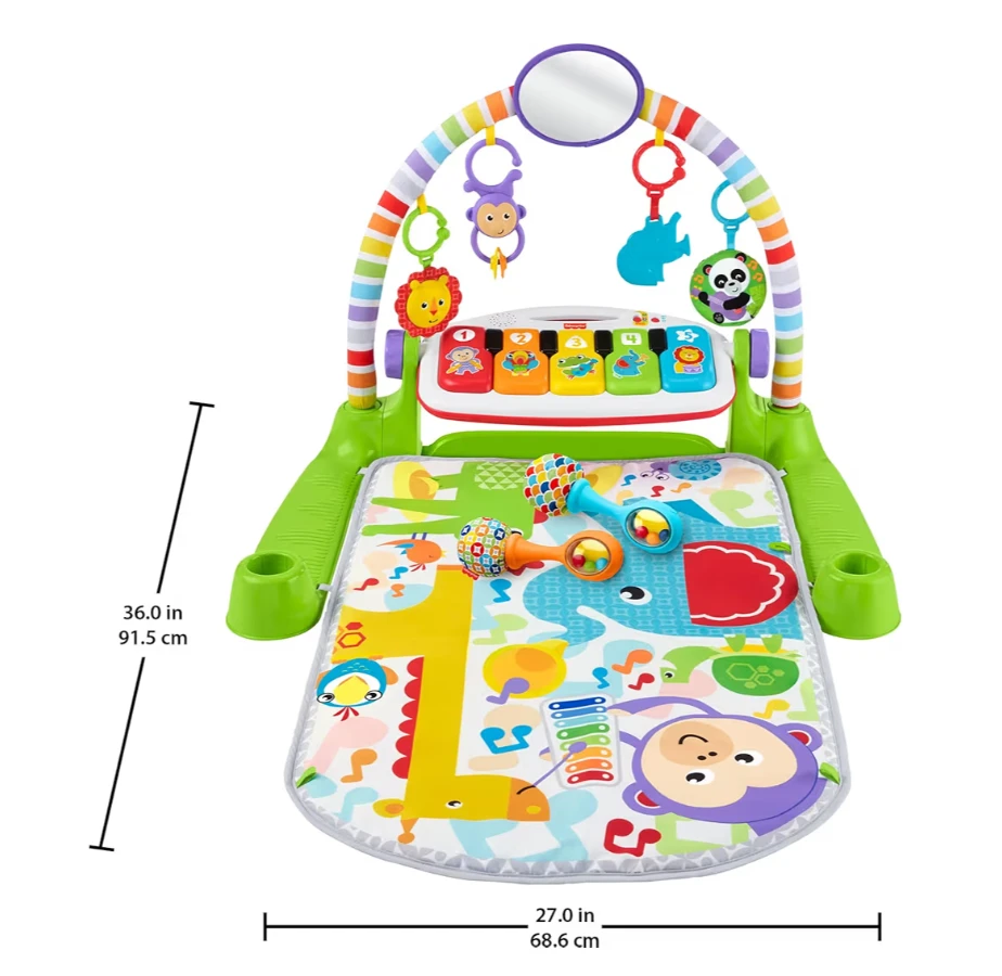 Fisher-Price Deluxe Kick & Play Piano Gym