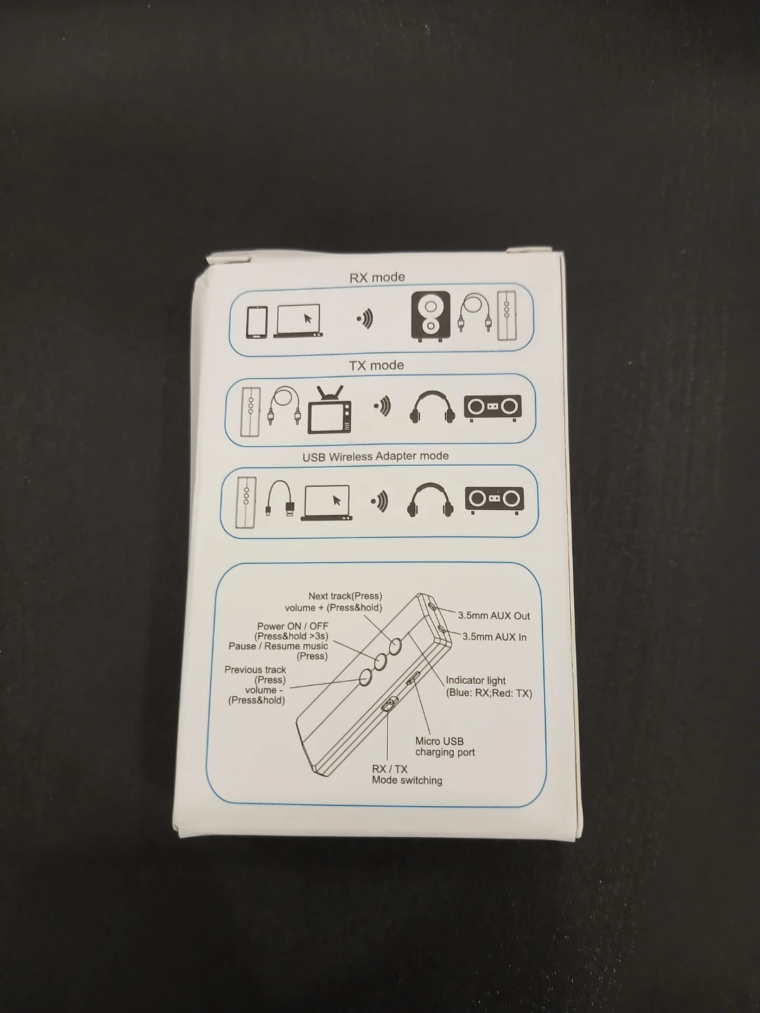 Wireless Audio Transceiver Transmitter & Receiver Adapter - photo 3