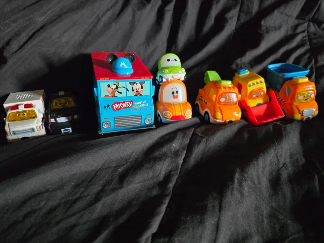 Bundle of mostly VTech vehicles