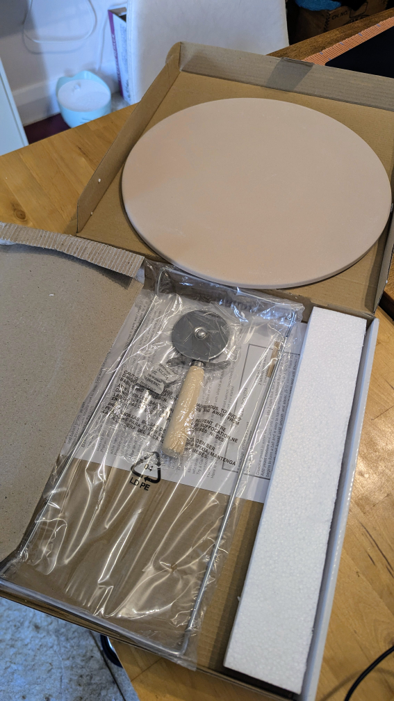 Kitchenworthy 13" Pizza Stone Kit - photo 2