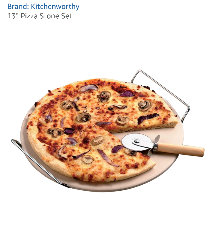 Kitchenworthy 13" Pizza Stone Kit - photo 3