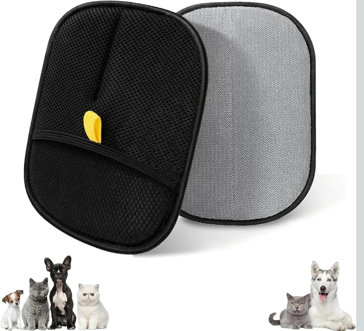 KEYHELP Pet Grooming Glove Mitt