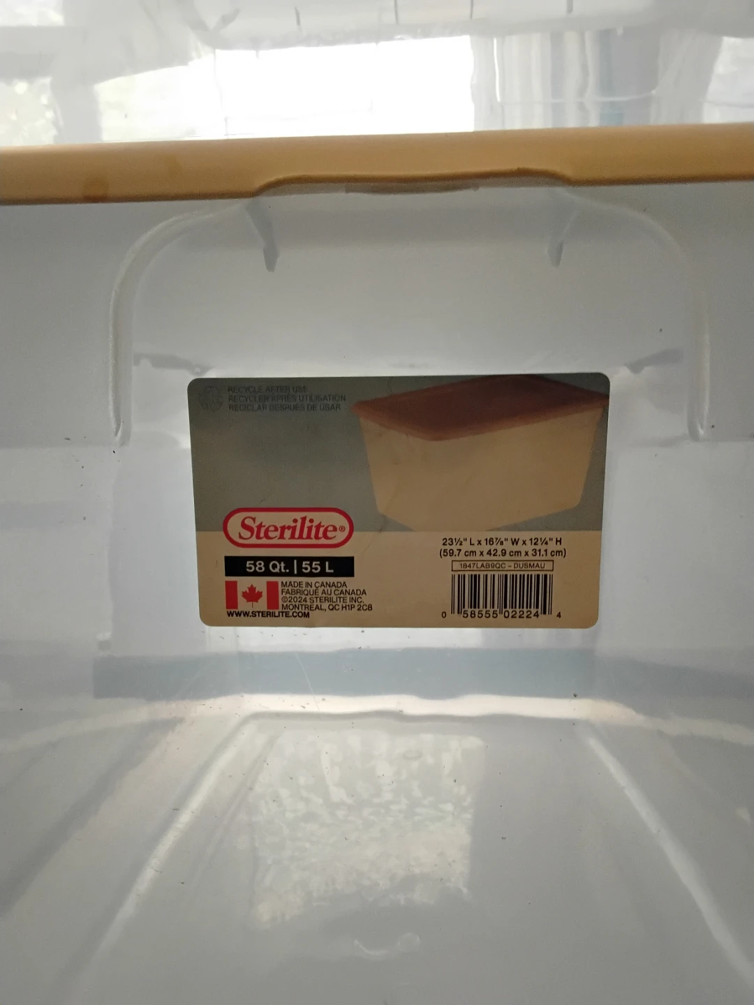 Sterilite Storage Bins (full set of 5) - photo 3