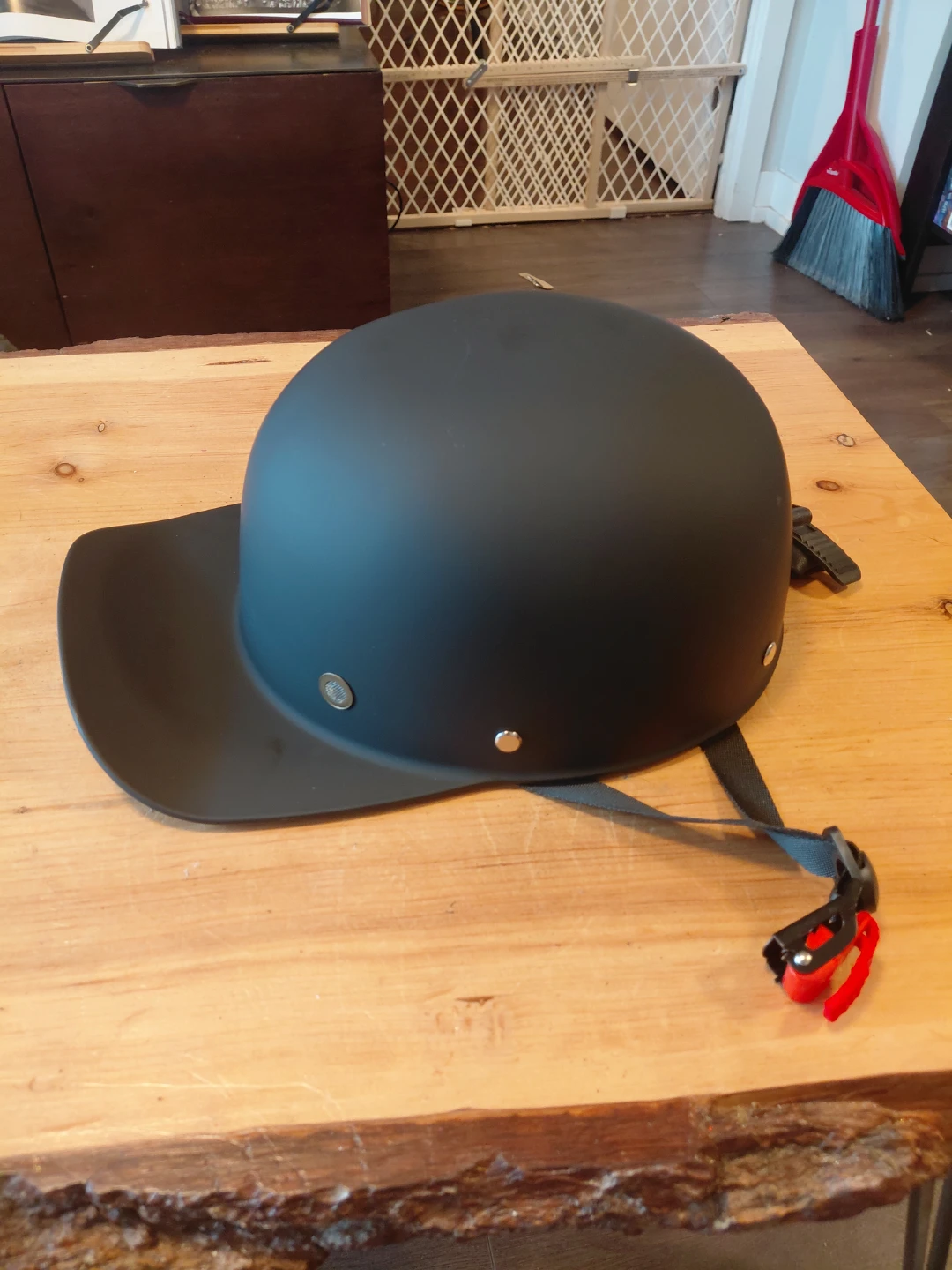 DOT Approved Motorcycle Helmet - Black, Size XL - photo 3