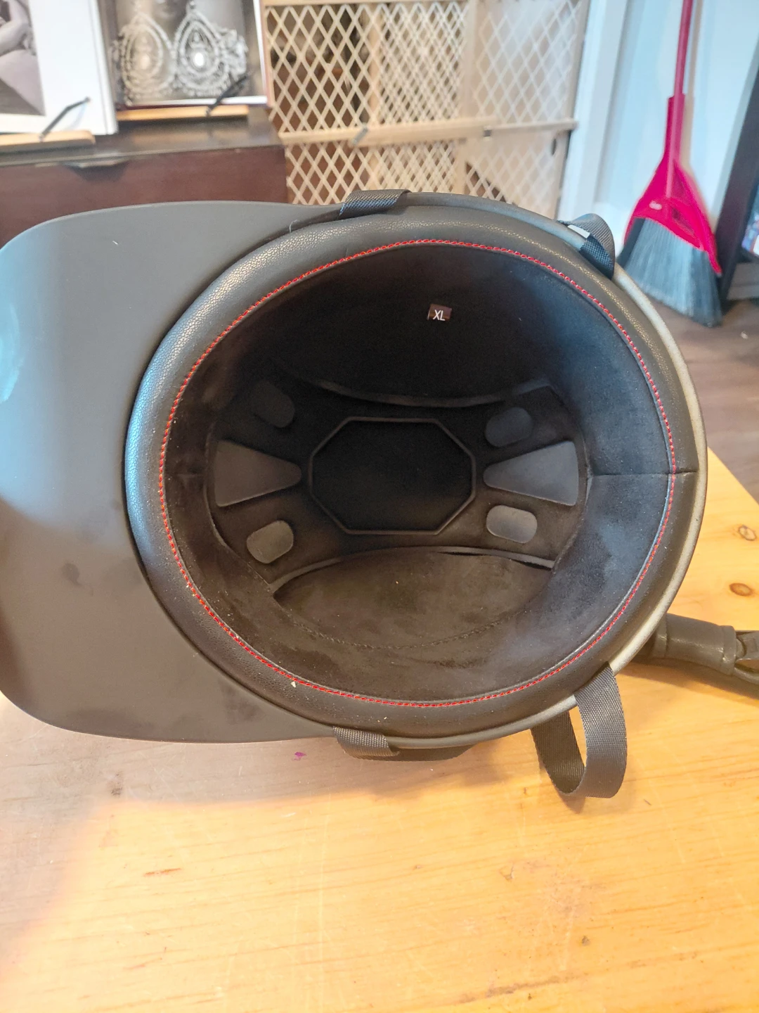 DOT Approved Motorcycle Helmet - Black, Size XL - photo 4