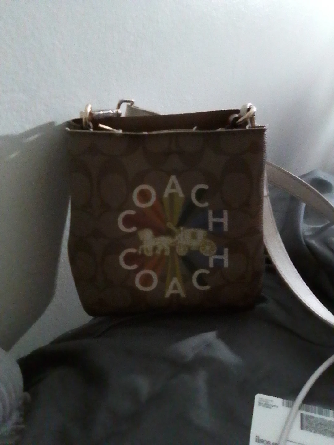 Coach Monogram Shoulder Bag