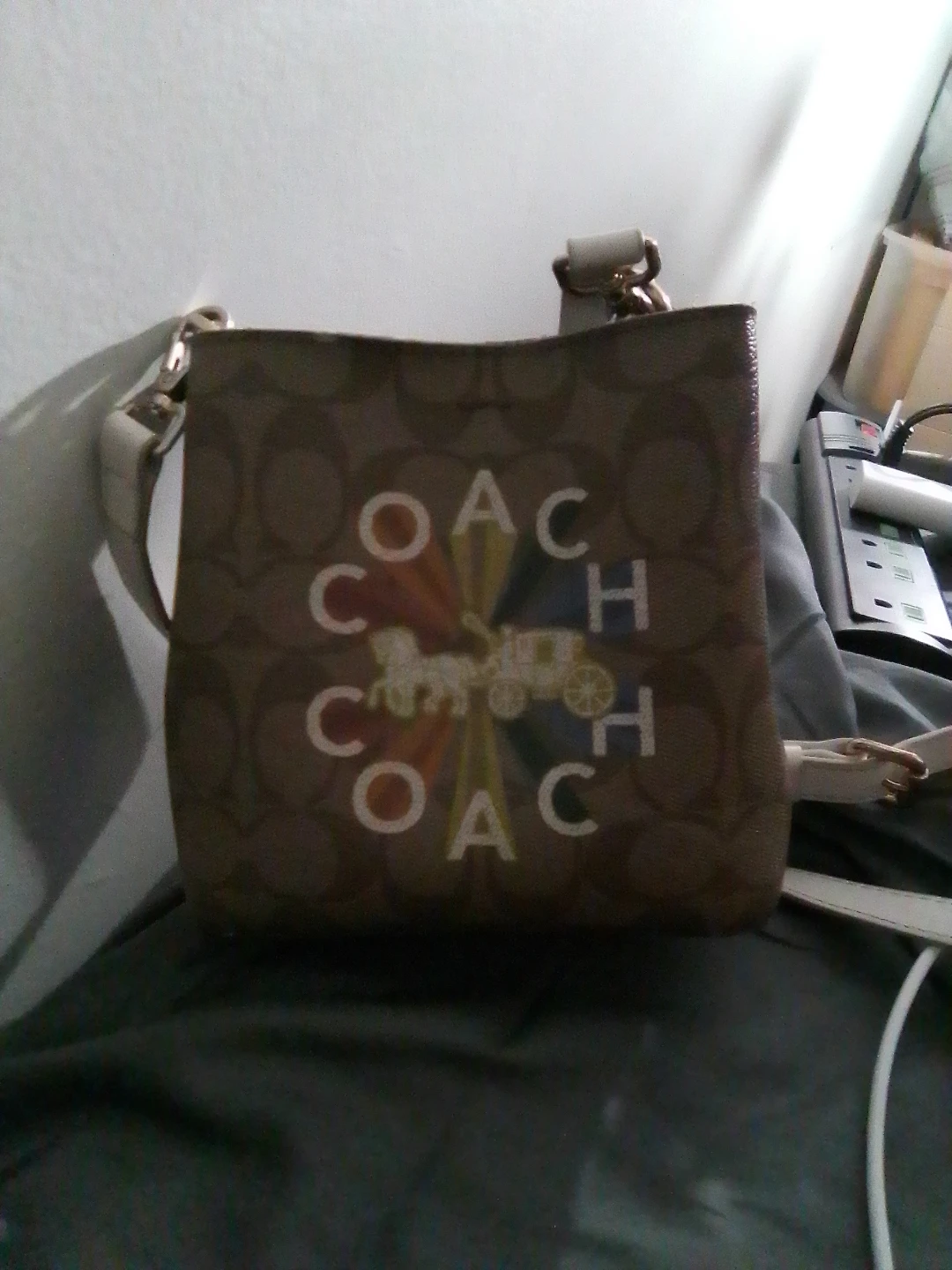 Coach Monogram Shoulder Bag - photo 2