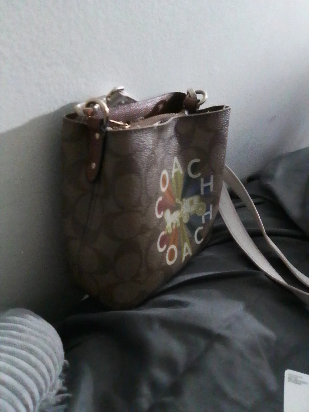Coach Monogram Shoulder Bag - photo 4