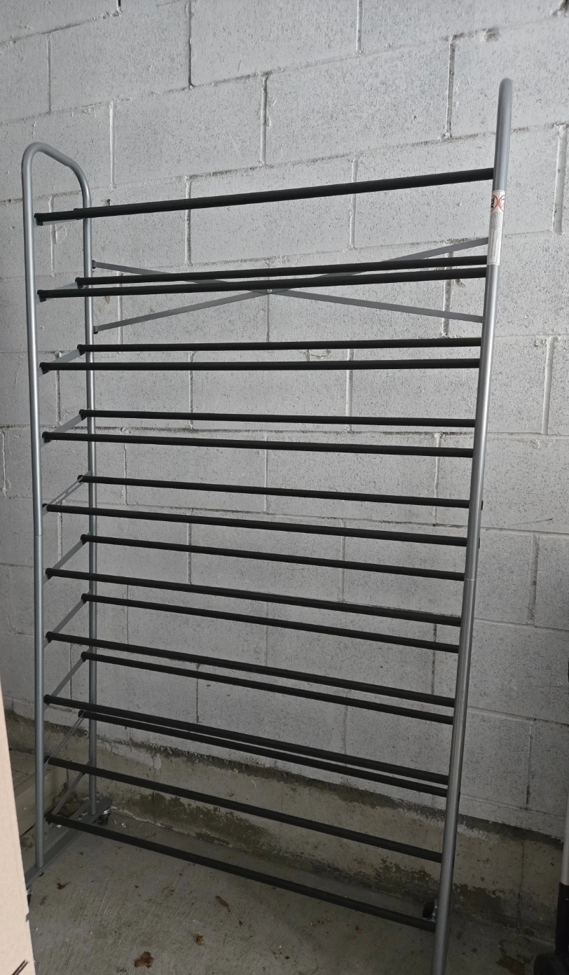 Large Shoe Rack (10-tiers) final price!
