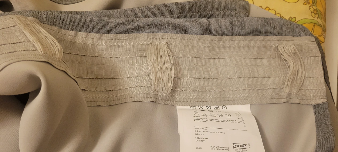 IKEA Blahuva Blackout Curtains - Gray - photo 5