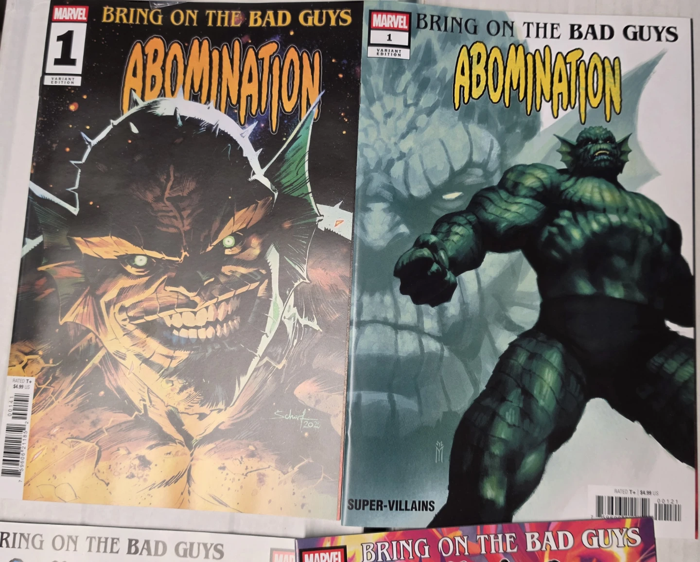 Marvel Comics Bring on the Bad Guys Abomination Lot - photo 2